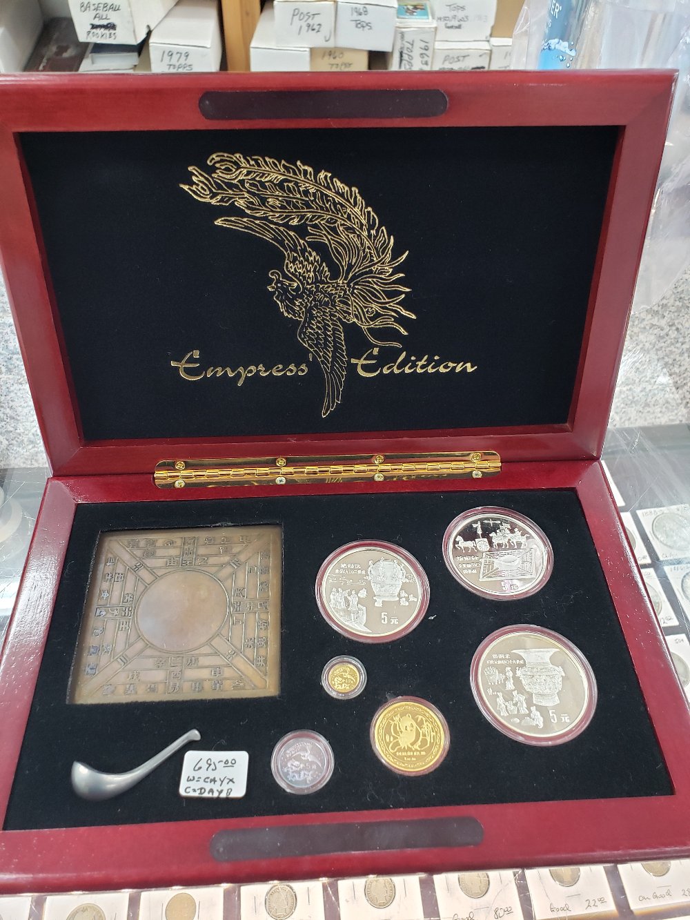 1989?-China-Coins-Of-Invention-And-Discovery-Set